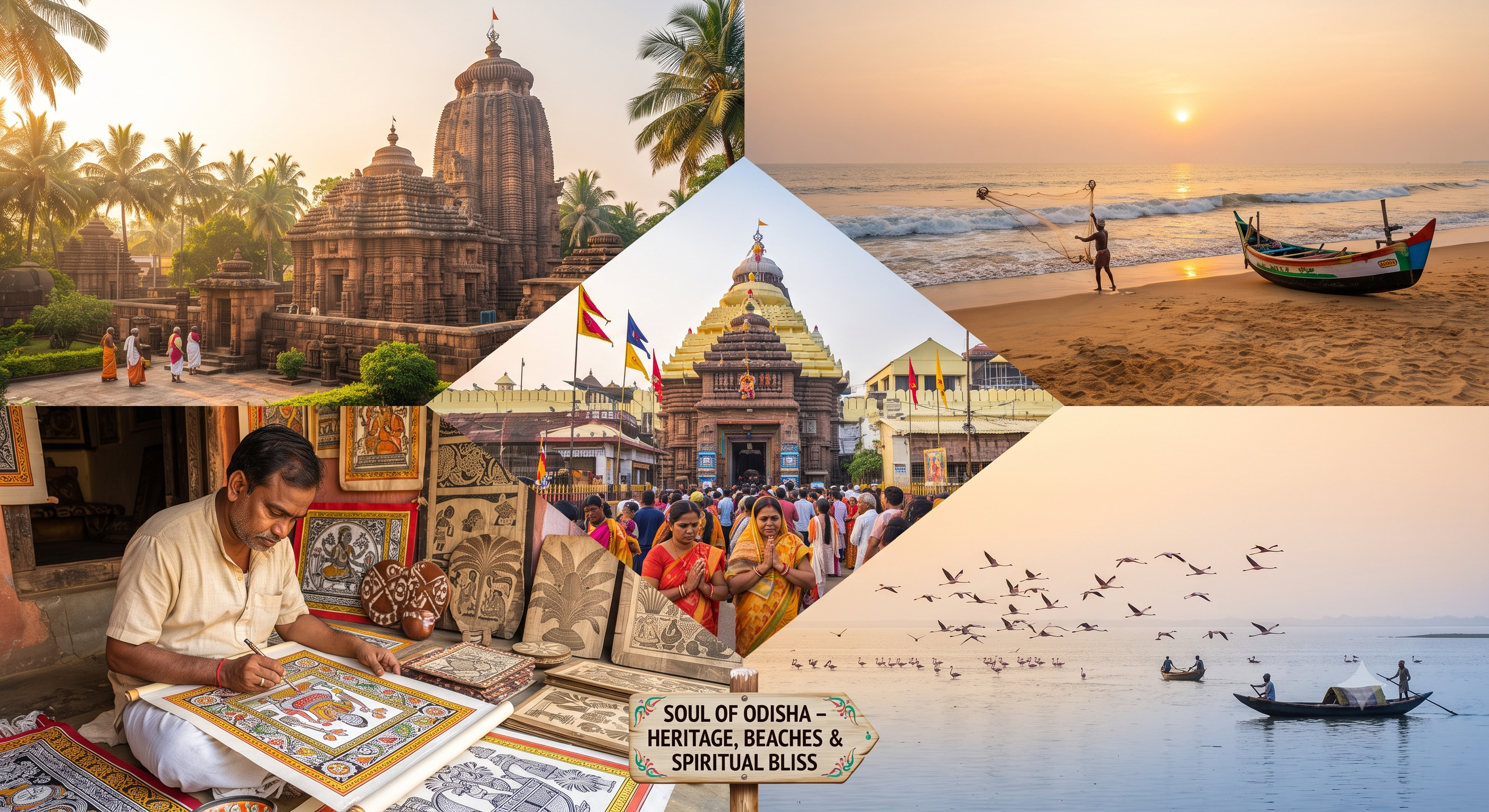 Soul of Odisha - Heritage, Beaches & Spiritual Bliss